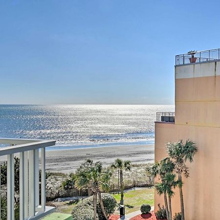 Beachfront Condo In Myrtle Beach With Pool Access Bagian luar foto