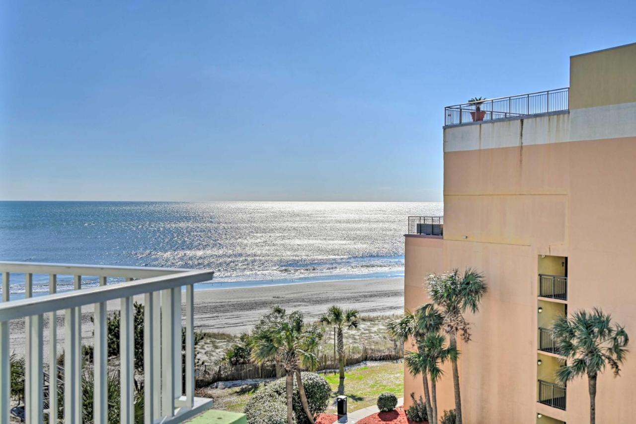 Beachfront Condo In Myrtle Beach With Pool Access Bagian luar foto