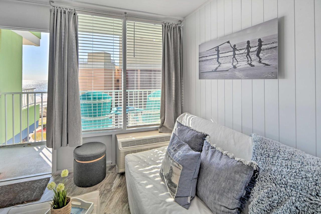Beachfront Condo In Myrtle Beach With Pool Access Bagian luar foto