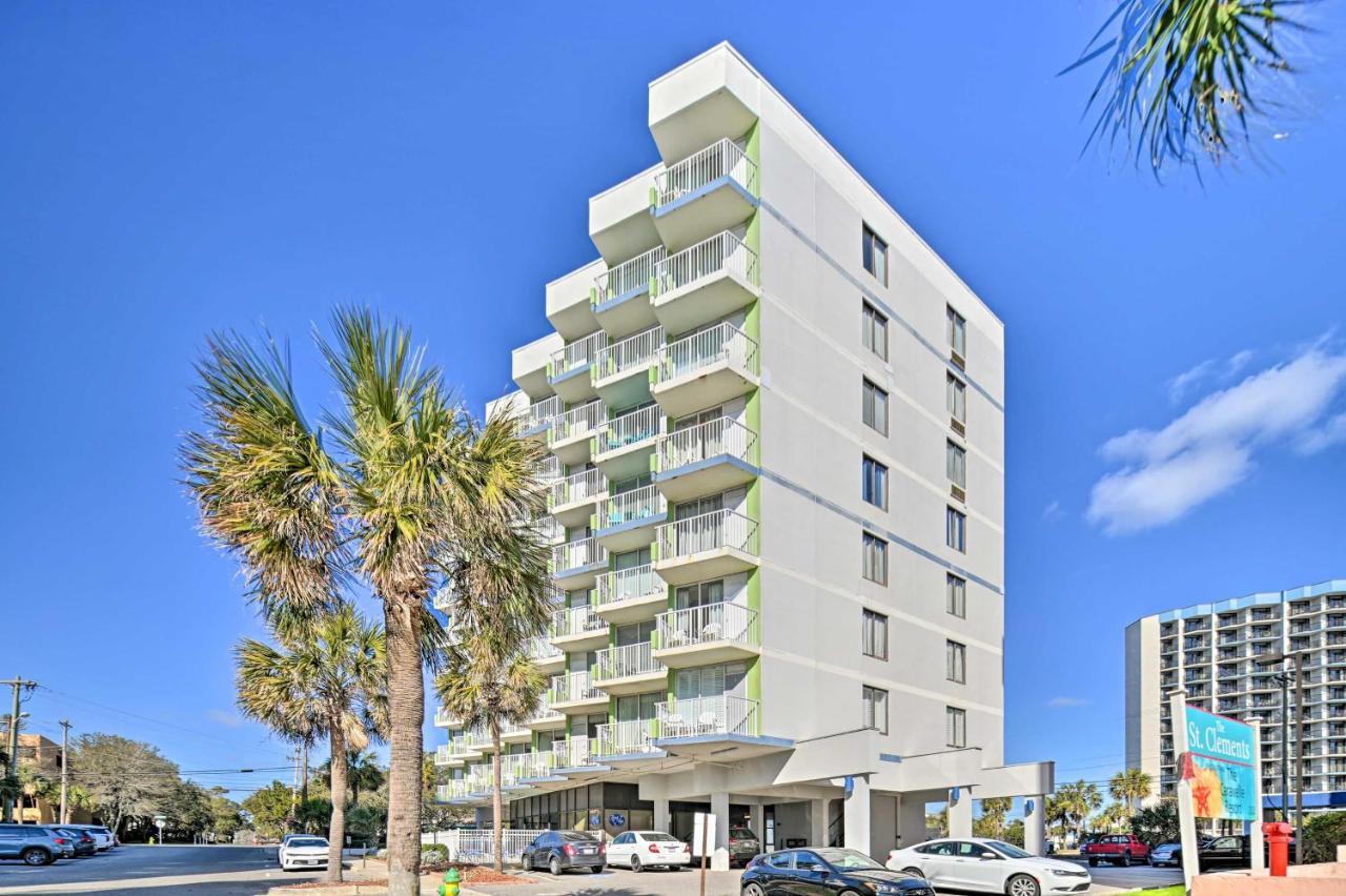 Beachfront Condo In Myrtle Beach With Pool Access Bagian luar foto