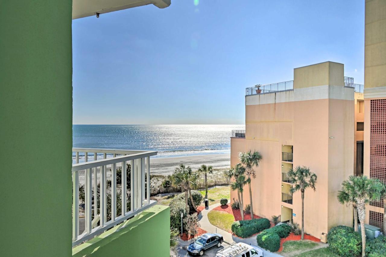 Beachfront Condo In Myrtle Beach With Pool Access Bagian luar foto