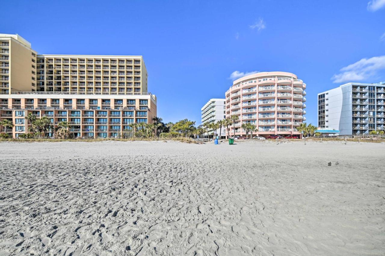 Beachfront Condo In Myrtle Beach With Pool Access Bagian luar foto
