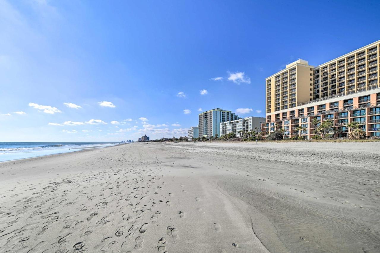 Beachfront Condo In Myrtle Beach With Pool Access Bagian luar foto